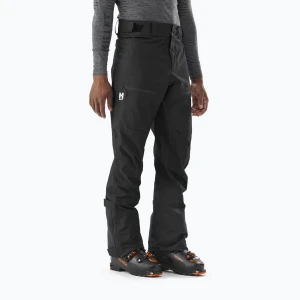 Spodnie skiturowe męskie Millet M White 3L czarny