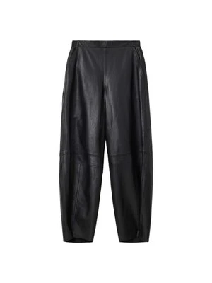 Zdjęcie produktu Spodnie skórzane AllSaints czarny