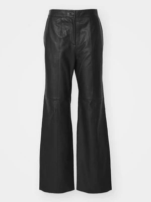 Spodnie skórzane Bruuns Bazaar