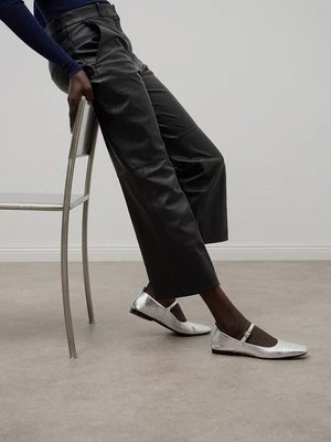 Spodnie skórzane COS