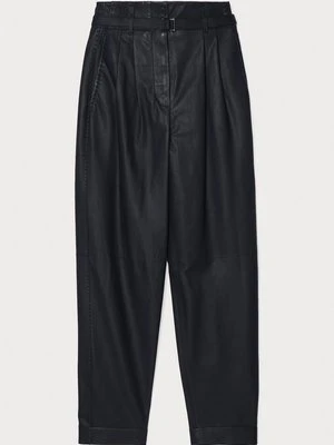 Spodnie skórzane Emporio Armani