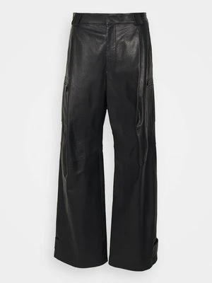 Spodnie skórzane Emporio Armani