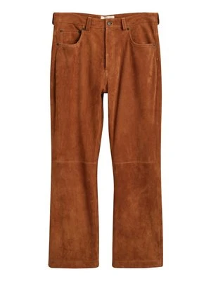 Spodnie skórzane Gant