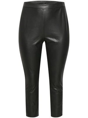 Spodnie skórzane Kaffe Curve