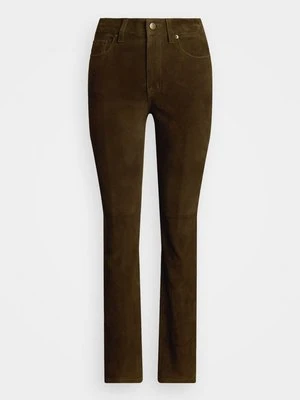 Spodnie skórzane Lauren Ralph Lauren