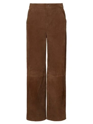 Spodnie skórzane Malina