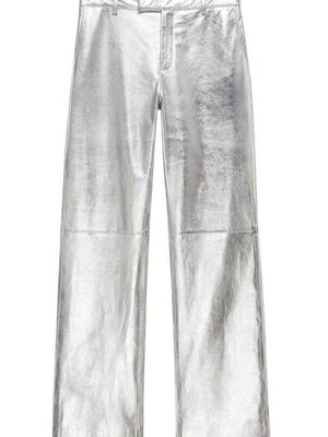 Spodnie skórzane Mango