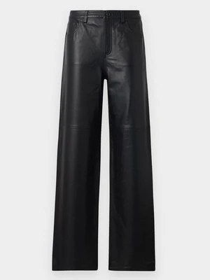 Spodnie skórzane MICHAEL Michael Kors