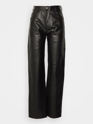 Spodnie skórzane MM6 Maison Margiela