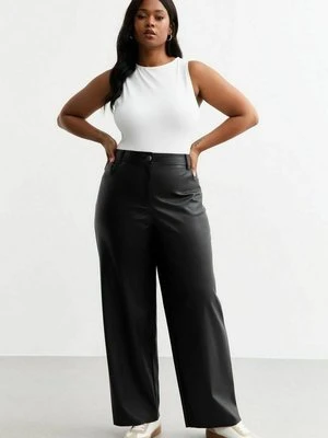 Spodnie skórzane New Look Curves