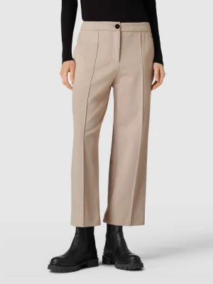 Spodnie skrócone z fakturowanym wzorem model ‘WELLINGTON’ Marc Cain
