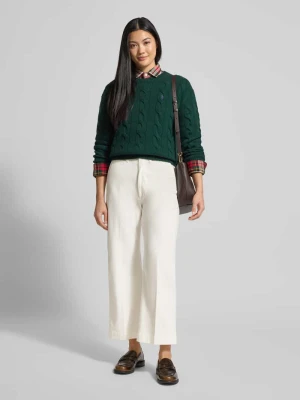 Spodnie skrócone z lamowanymi kieszeniami z tyłu Polo Ralph Lauren