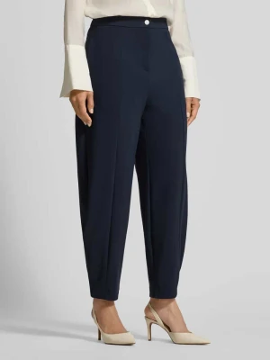 Spodnie skrócone z zakładkami w pasie model ‘ODINE’ RAFFAELLO ROSSI