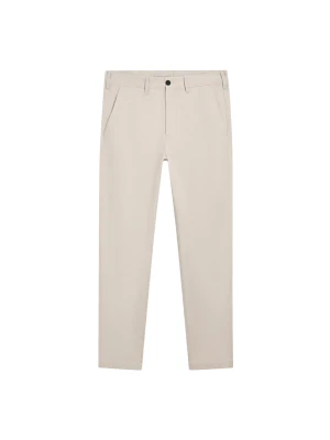 Spodnie Slim Fit - Beżowy - - Massimo Dutti - Mężczyzna