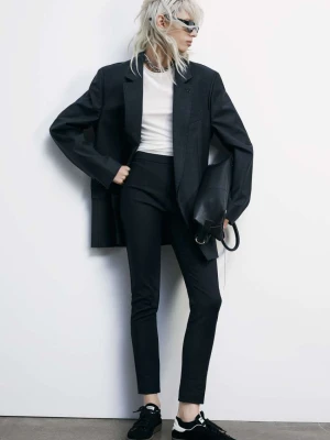 Spodnie slim fit Patrizia Pepe czarny