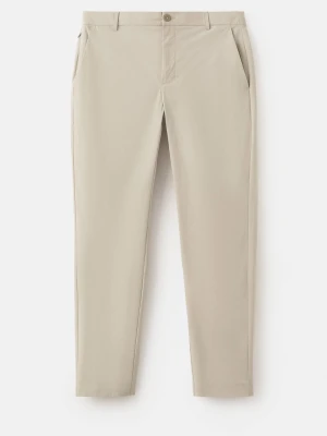 Spodnie slim fit water-repellent beżowy - Mężczyzna - - MANGO MAN