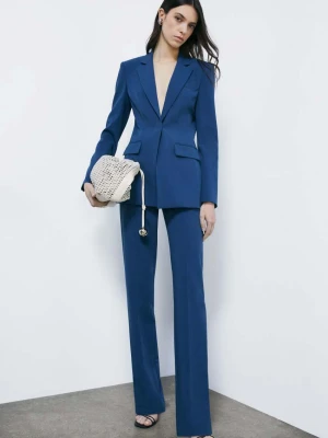 Spodnie slim z wiskozy PATRIZIA PEPE