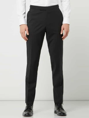 Spodnie smokingowe z czystej wełny Wilvorst
