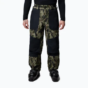 Spodnie snowboardowe męskie Columbia Coreshot Printed greenscape treebark print/black