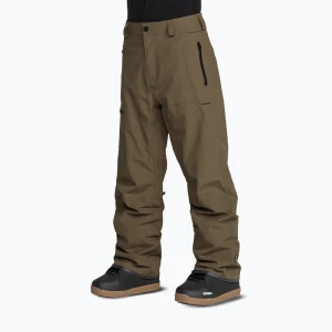 Spodnie snowboardowe męskie Volcom L Gore-Tex Pant Teak Brązowy
