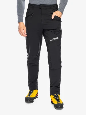 Spodnie softshell adidas TERREX Techrock Mountaineering Pants - black