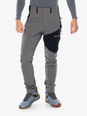 Spodnie softshell Columbia Columbia Tech Softshell Pant - city grey/black