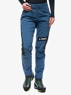 Spodnie softshell damskie adidas TERREX Techrock Mountaineering Pants - steel