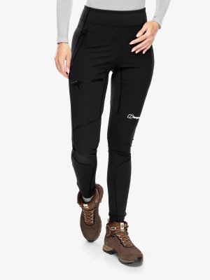 Spodnie softshell damskie Berghaus MTN Guide Alpine Legging - black/black