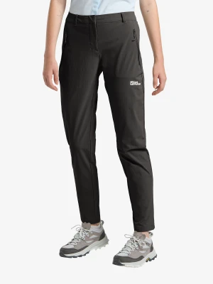 Spodnie softshell damskie Jack Wolfskin Hikeout Pants - black