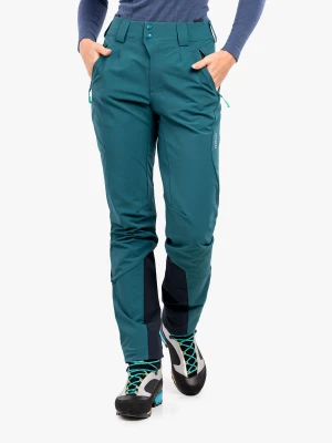 Spodnie softshell damskie Rab Ascendor AS Pants - sagano green