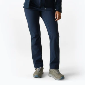 Spodnie softshell damskie REGATTA Geo Softshell II navy Granatowy