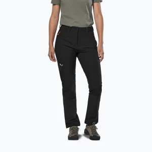 Spodnie softshell damskie Salewa Puez Dolomia 2 black out