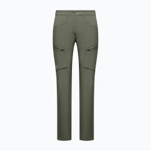 Spodnie softshell damskie Salewa Puez DST Cargo faded green