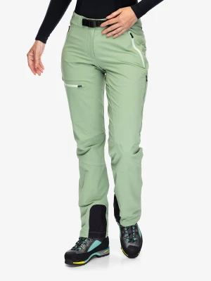 Spodnie softshell damskie Vaude Badile Pants II - willow green