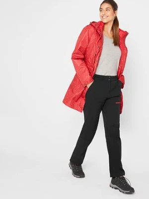 Spodnie softshell ze stretchem, z kieszeniami, z materiału odpychającego wodę bonprix