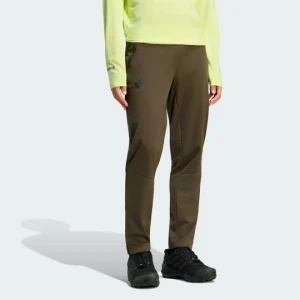 Spodnie softshellowe do narciarstwa biegowego Terrex Xperior Adidas Shadow Olive