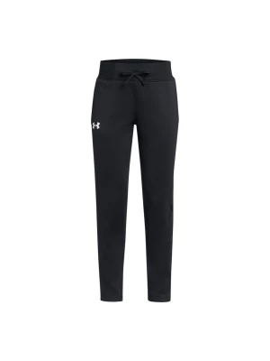 Spodnie sportowe dziewczęce Under Armour Armour Fleece Pants - czarne