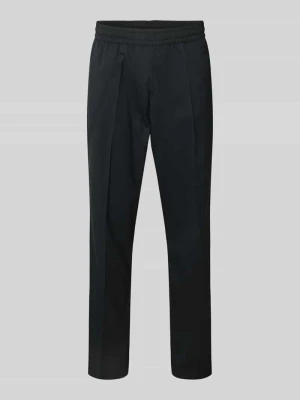 Spodnie sportowe o kroju relaxed fit z elastycznym pasem jack & jones