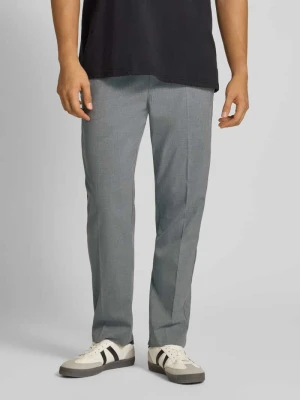 Spodnie sportowe o kroju relaxed fit z elastycznym pasem jack & jones