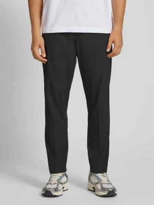 Spodnie sportowe o kroju relaxed fit z elastycznym pasem jack & jones