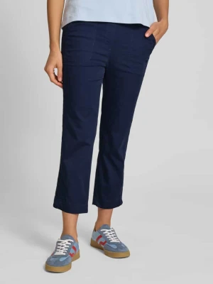 Spodnie sportowe o skróconym kroju slim fit model ‘Sue’ TONI