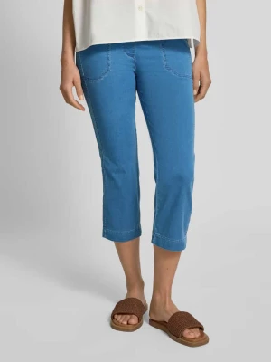 Spodnie sportowe o skróconym kroju slim fit model ‘Sue’ TONI