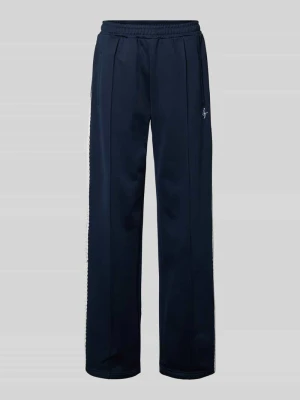 Spodnie sportowe typu track pants z prostą nogawką Review