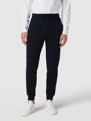Spodnie sportowe z naszywką z logo Karl Lagerfeld