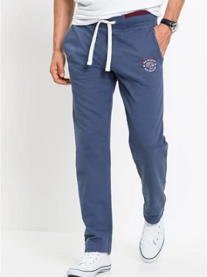 Spodnie sportowe ze sportowymi detalami bonprix