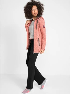 Spodnie sportowe ze stretchem, poszerzane nogawki bonprix