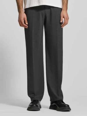 Spodnie szerokie o kroju regular fit z dodatkiem wiskozy s.Oliver BLACK LABEL