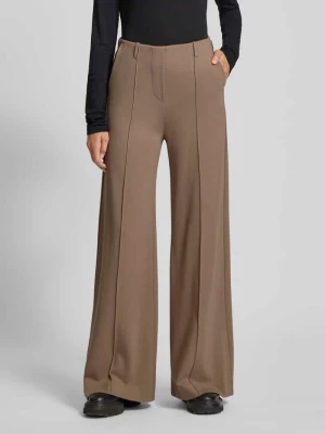 Spodnie szerokie o kroju regular fit z mieszanki wiskozy model ‘MAEVAA’ ARMEDANGELS