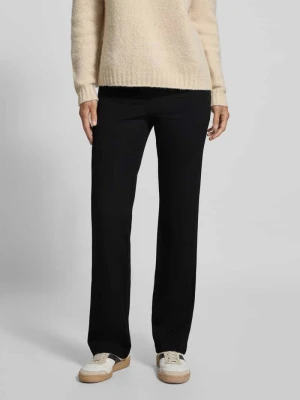 Spodnie szerokie o kroju slim fit z mieszanki wiskozy model ‘EVA’ Vero Moda
