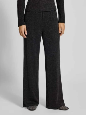 Spodnie szerokie z elastycznym pasem model ‘JINA’ Pieces